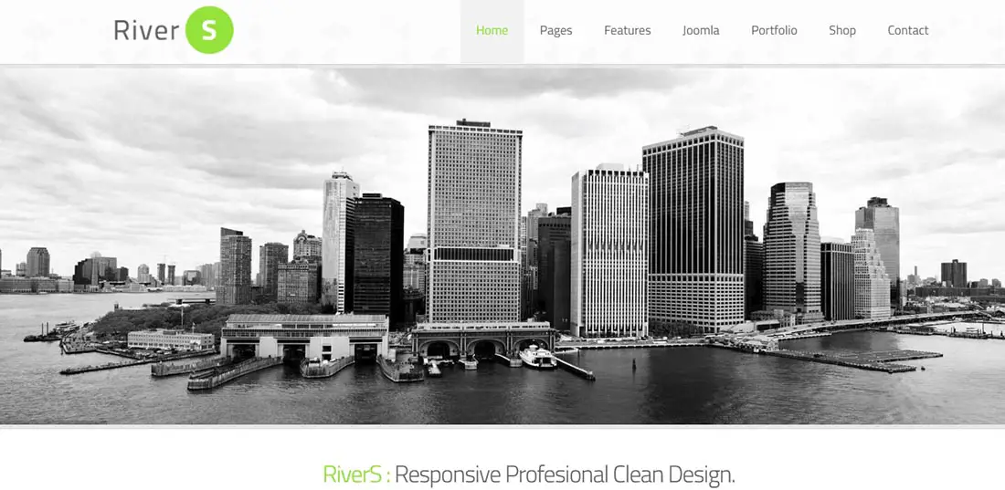 RiverS Responsive Multi-Purpose Joomla Template Preview - ThemeForest