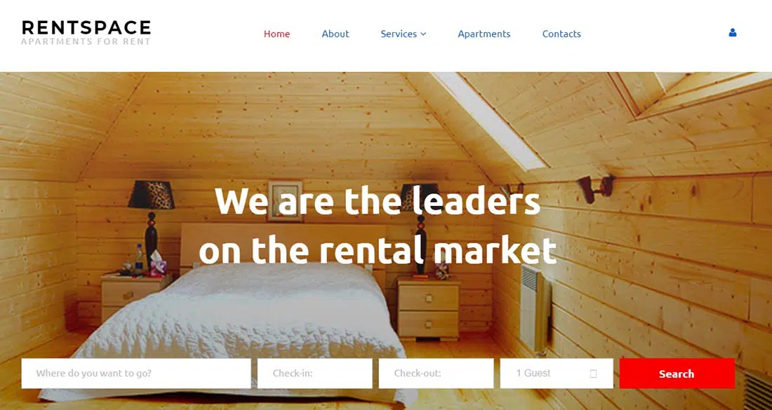 Live preview for Real Estate Responsive Website Template