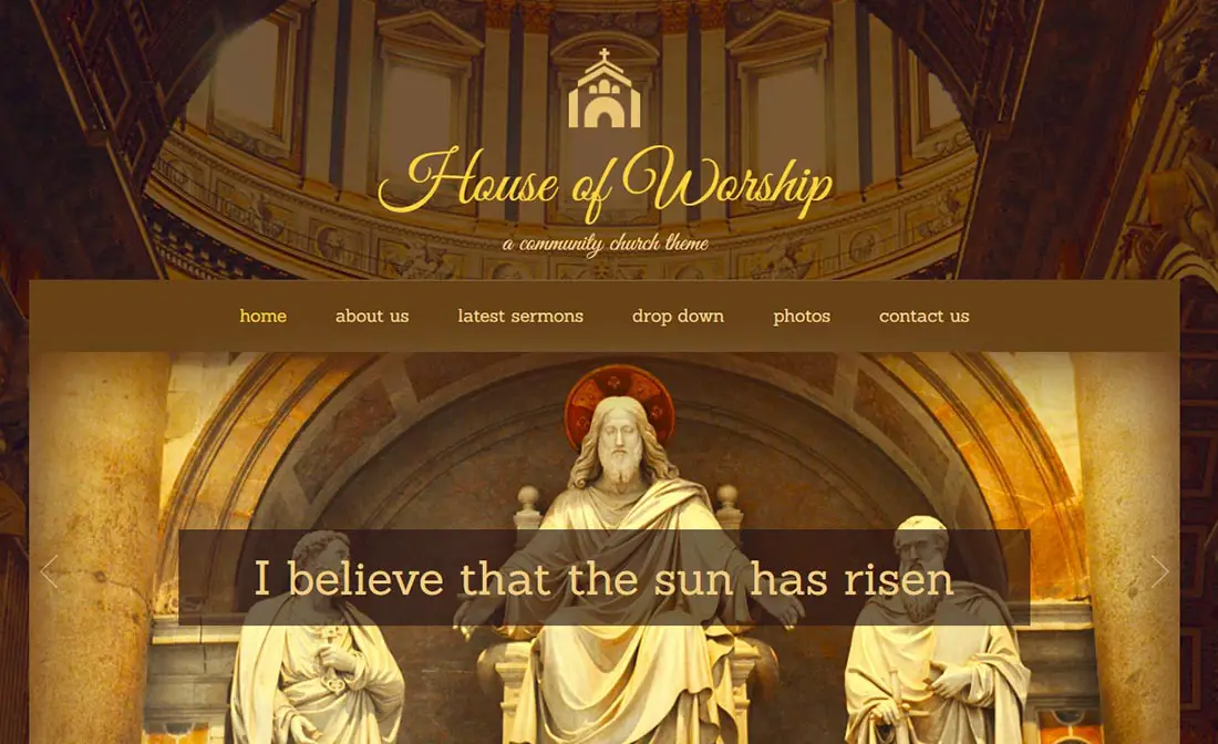 House Of Worship - Church WordPress Theme