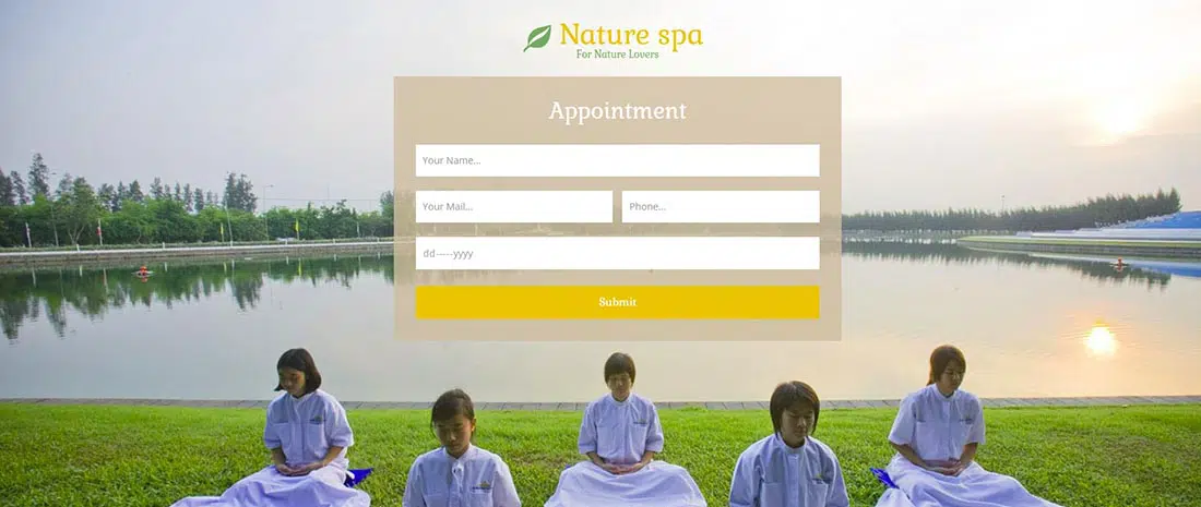 Demo Nature Spa a Spa Category Flat Bootstrap Responsive Web Template Simple Website Template