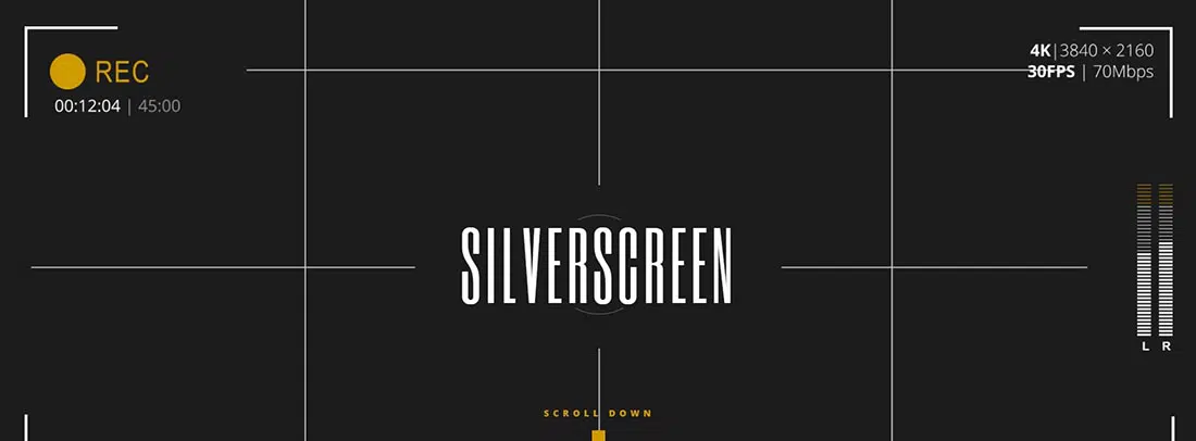 Silverscreen Vintage WordPress Theme