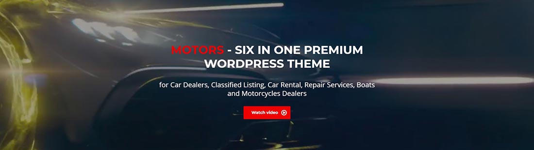 Motors WordPress Theme StylemixThemes
