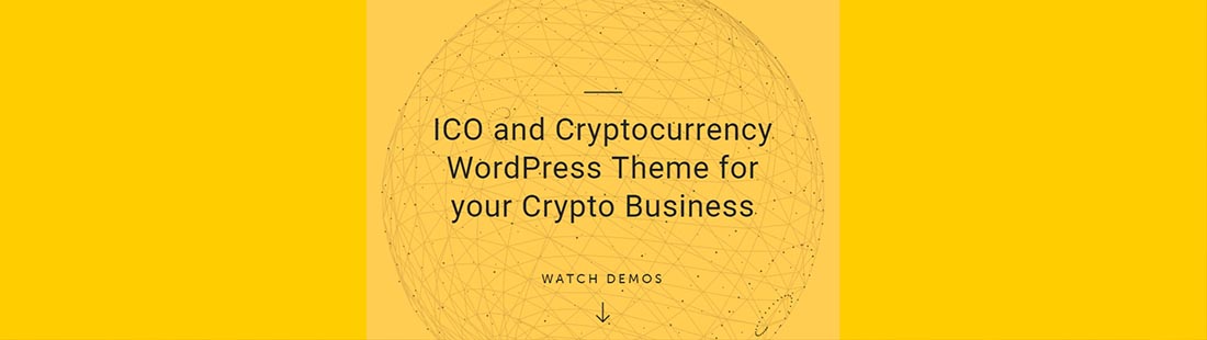 Premium ICO and Cryptocurrency WordPress Theme Crypterio