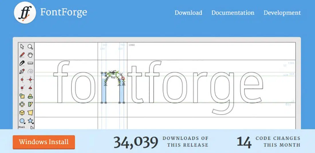 11 FontForge Font Detector Tool