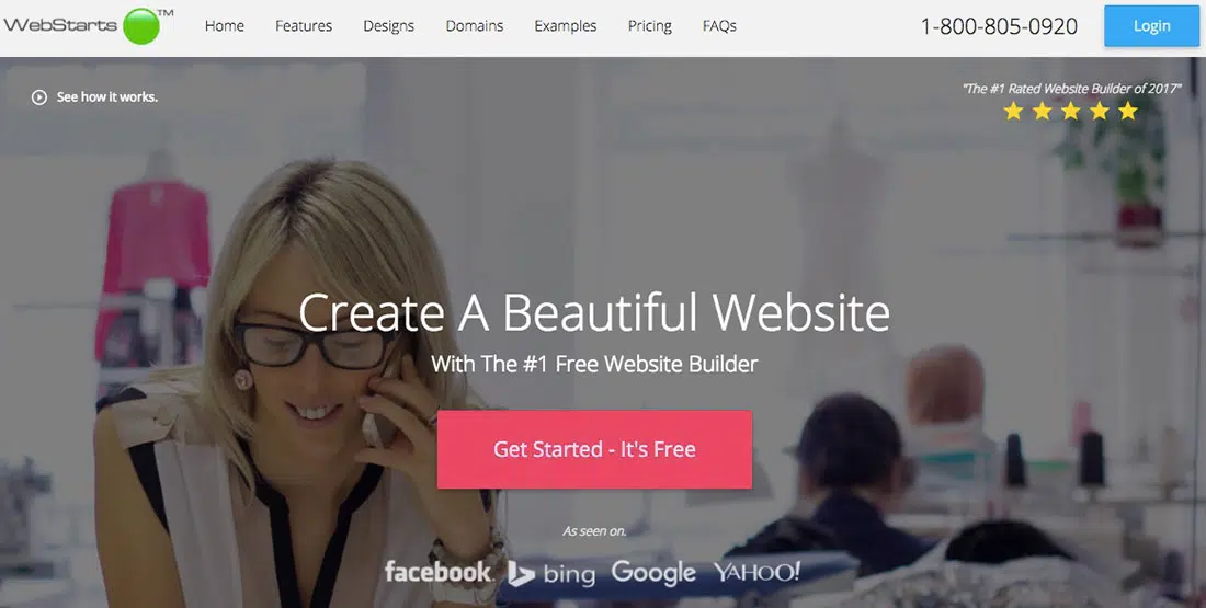 13. Webstarts Website Builder