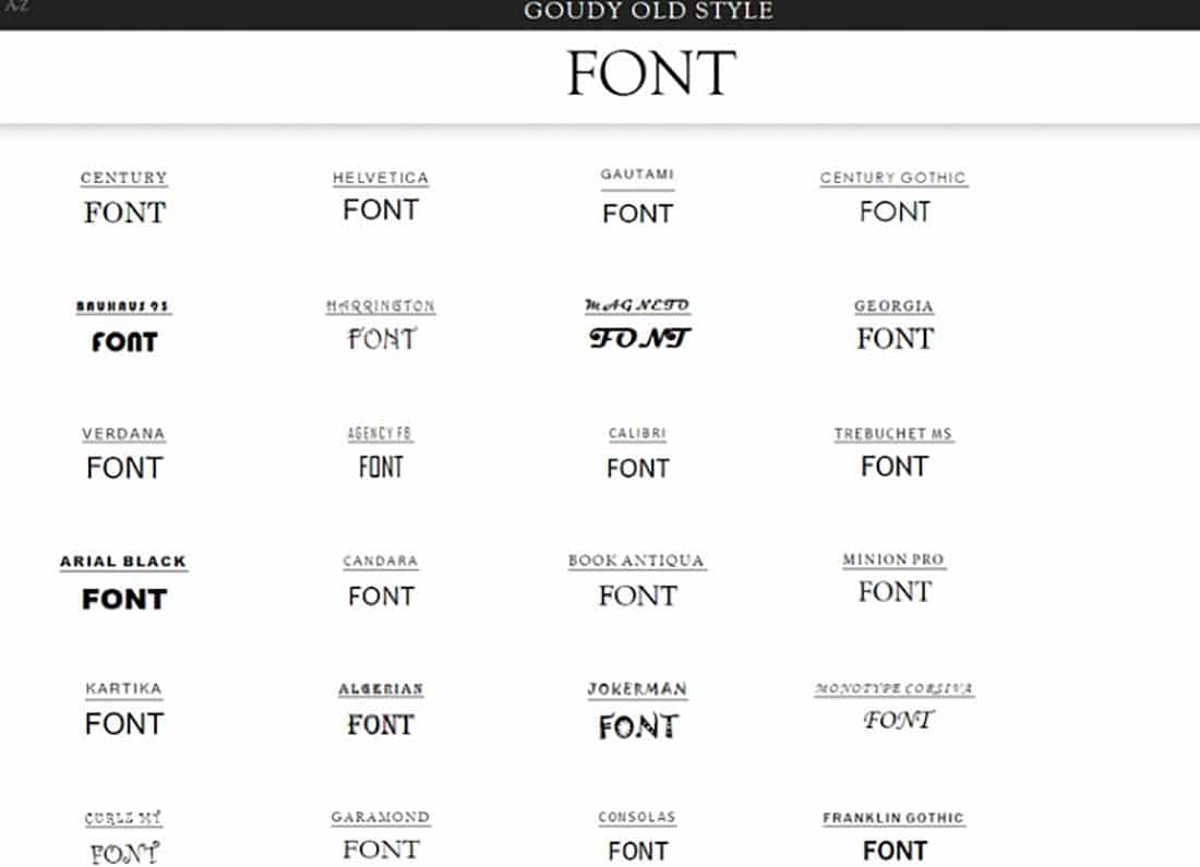 18 Flipping Typical Font Detector Tool