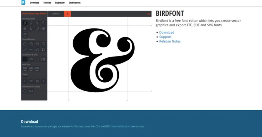 19 BirdFont Font Detector Tool