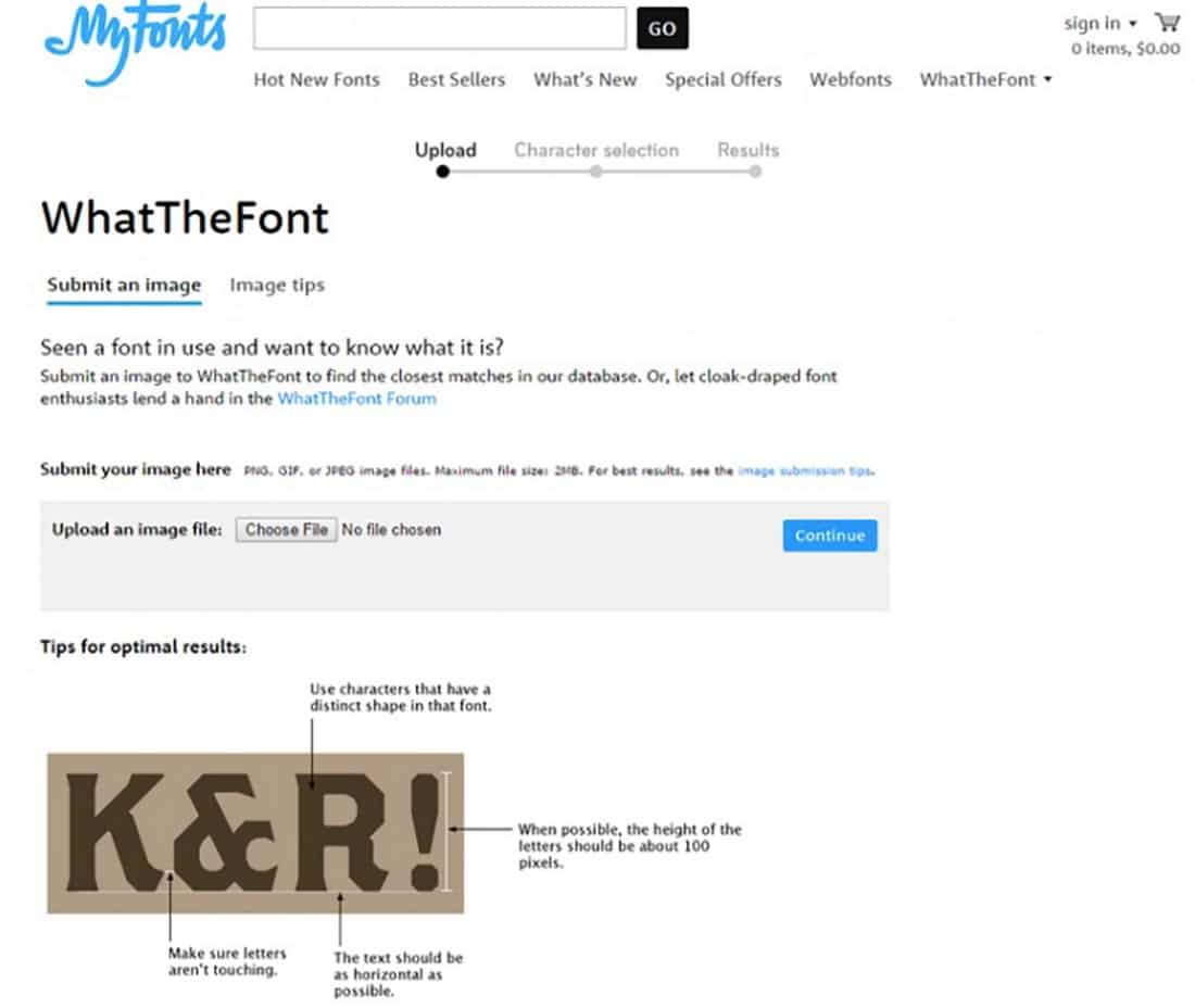 4 WhatTheFont Font Detector Tools