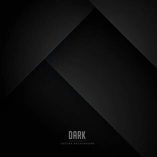 Black minimal background with abstract shapes