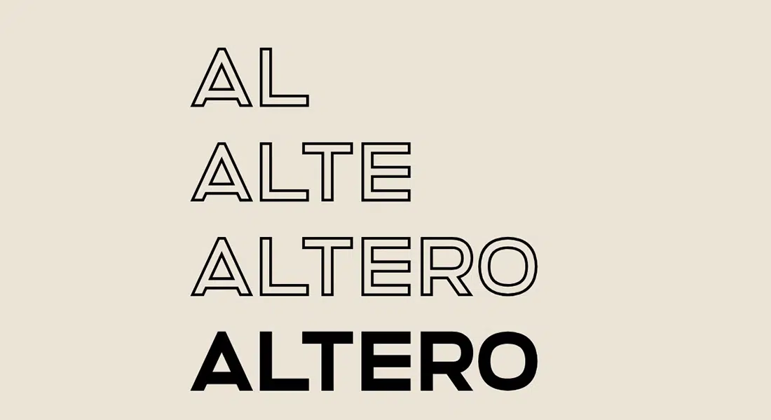 1 Altero Contemporary Fonts