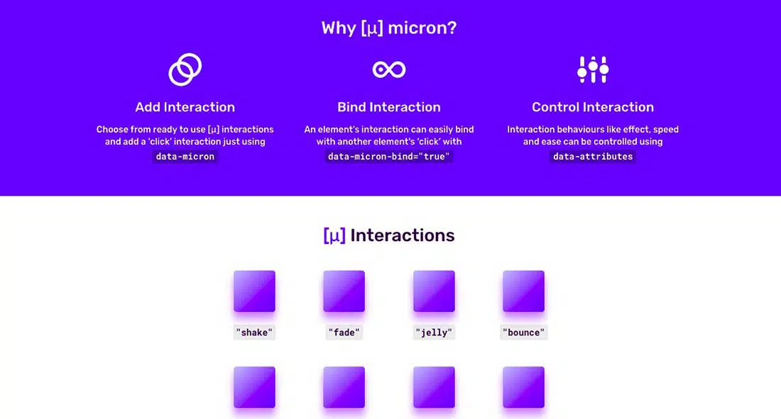 1 Micron JS Animations