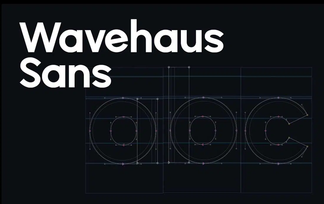 15 Wavehaus Sans serif Contemporary Font