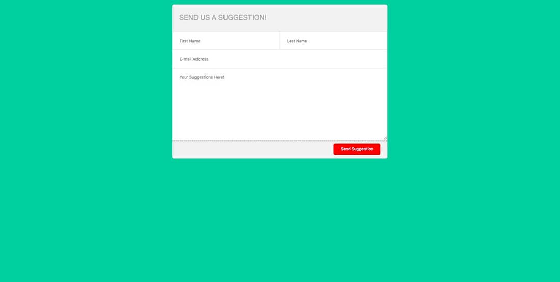 19 Pen a Day Contact Form Templates