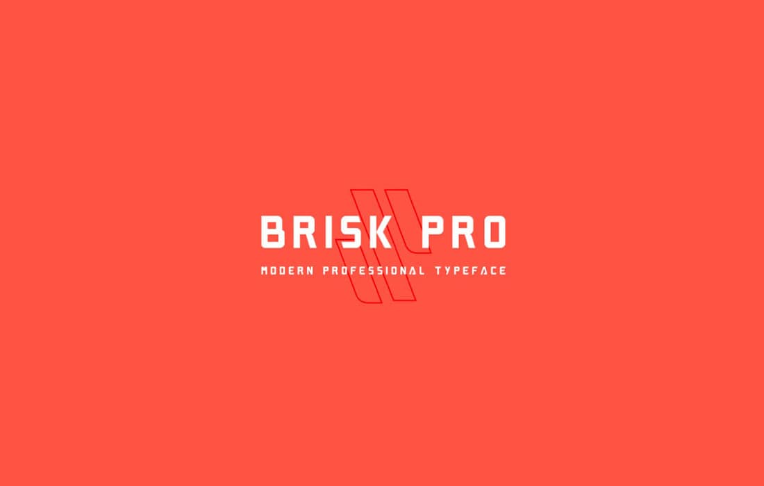 5 Brisk Pro Contemporary Font