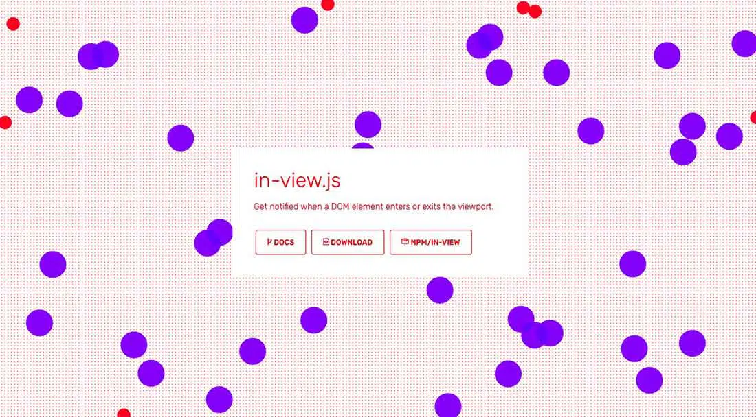 6 in-view JS Animations