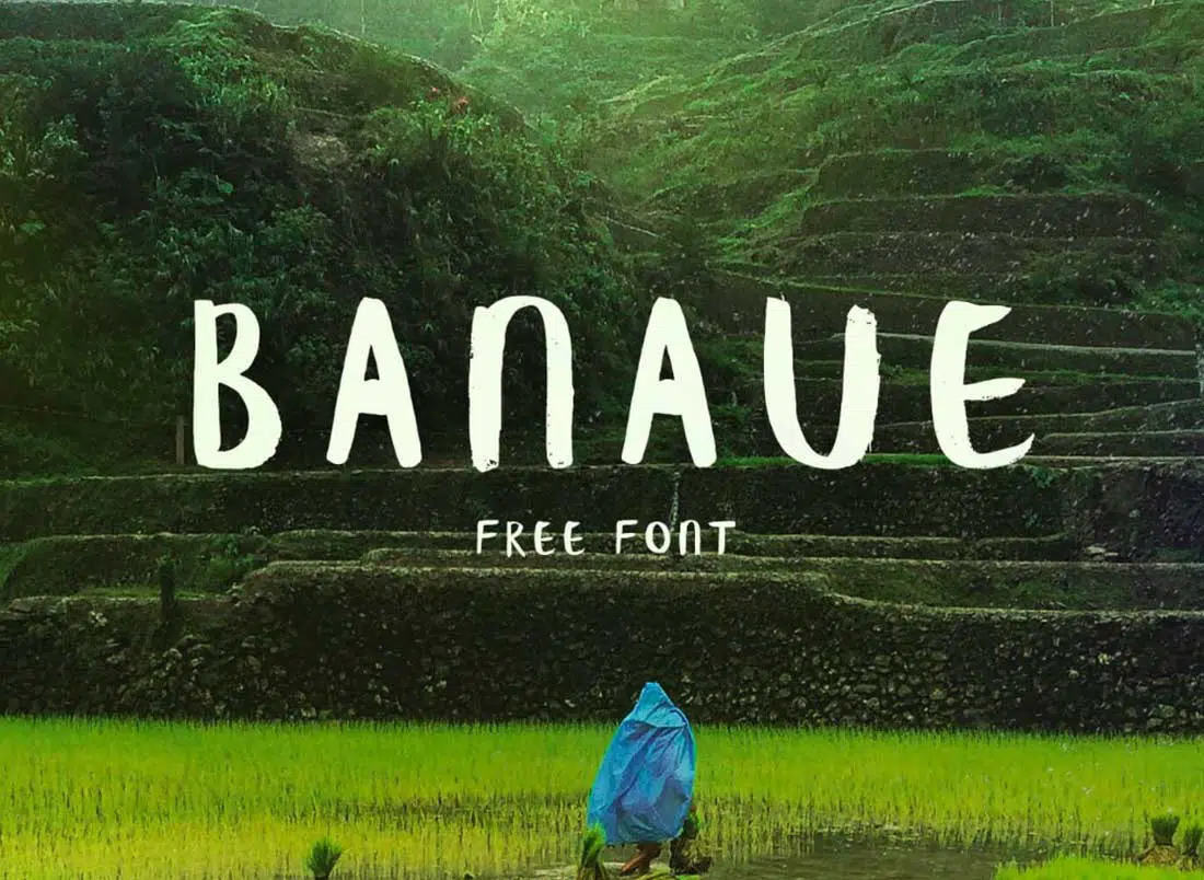 9 Banaue Contemporary Font