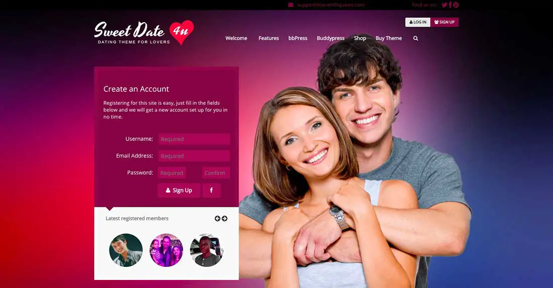 1 Sweet Date - More than a WordPress Dating Theme