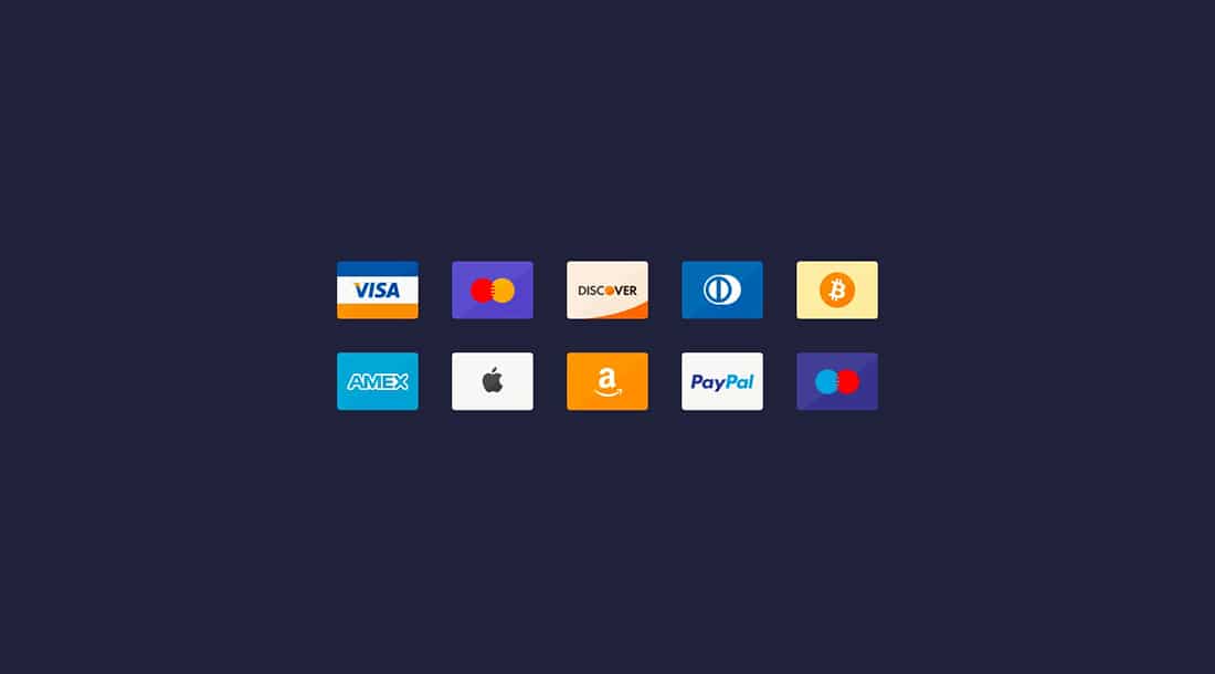 17 Credit cards icons