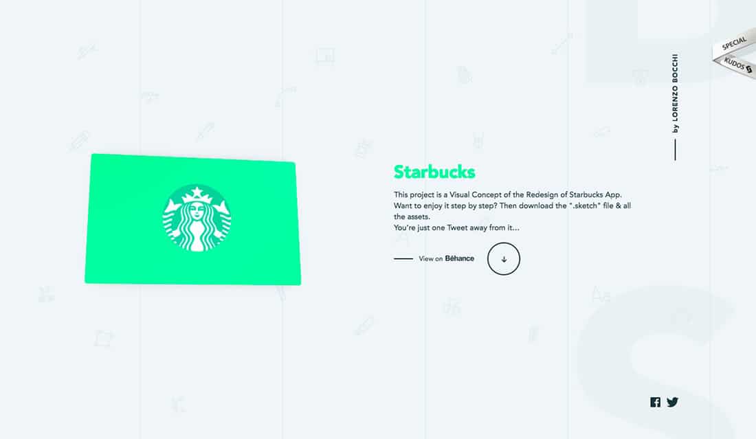 24 Starbucks- Sketch iOS app design concept