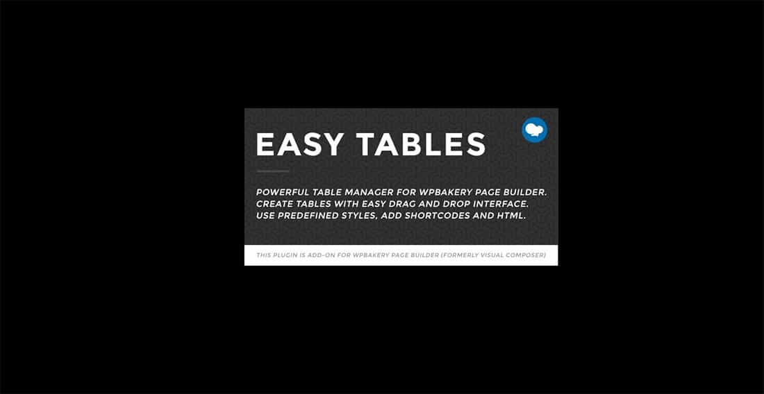 7 Easy Tables