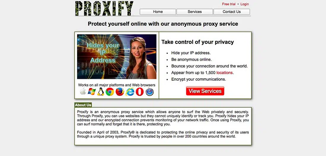 4 Proxify Free Web Proxy Servers 