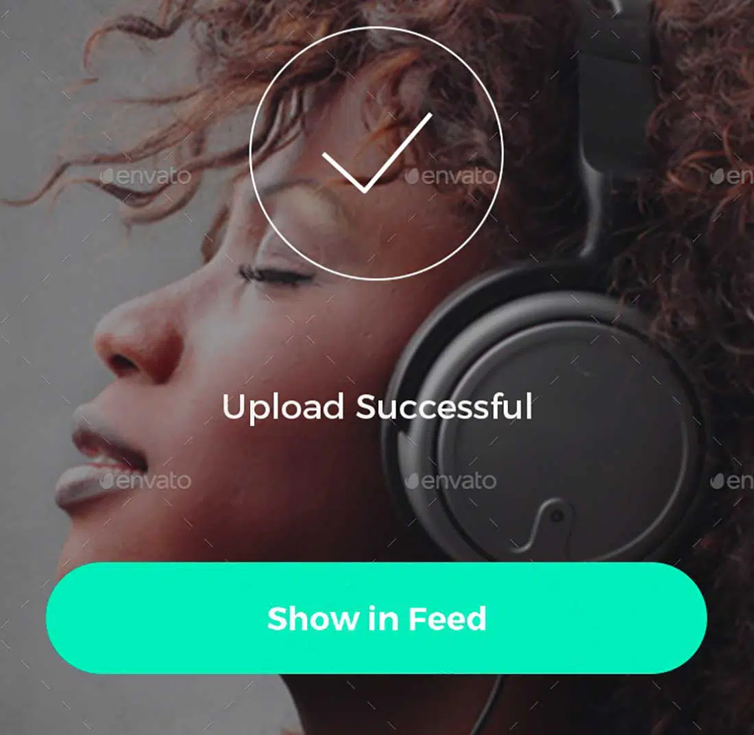 5 Buzz Music App UI