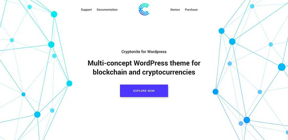 6 Cryptonite - Blockchain and Cryptocurrencies WordPress Theme