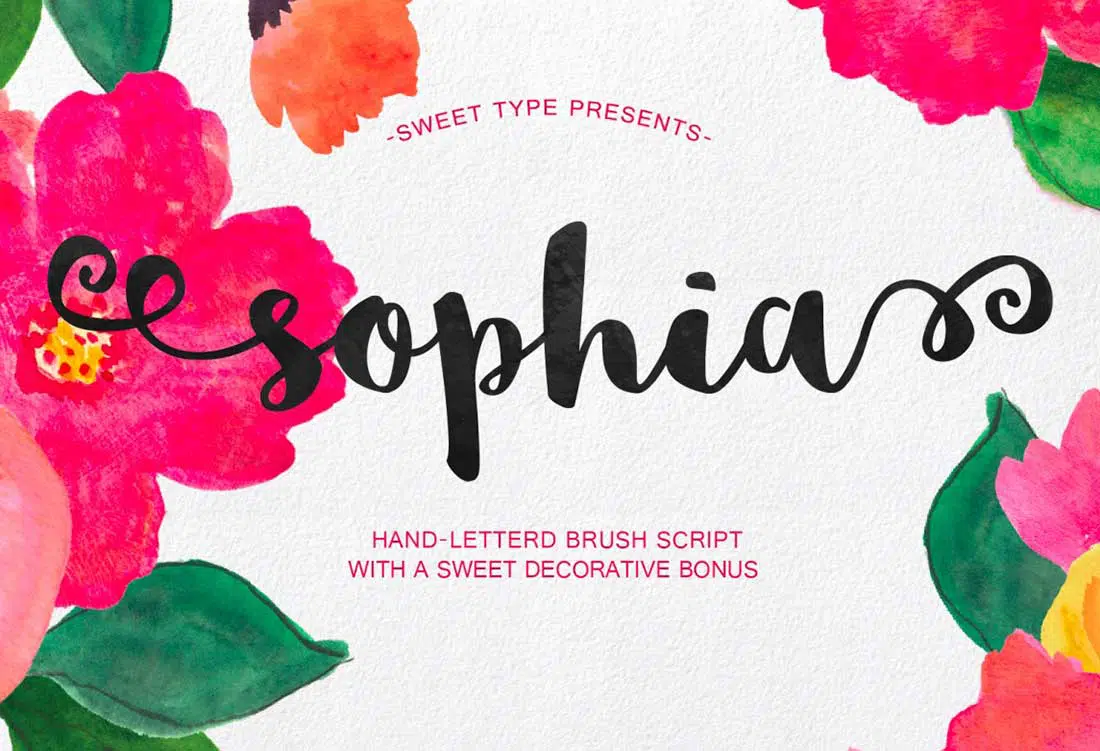 6 Sophia Script