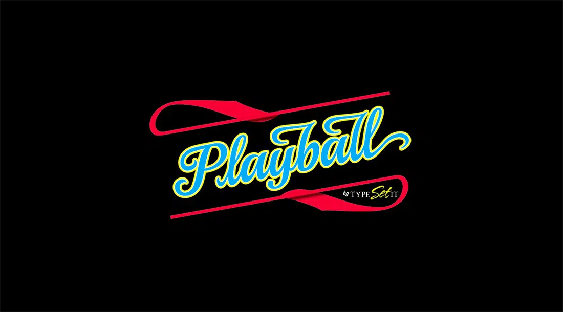 7 Playball Free Elegant Font