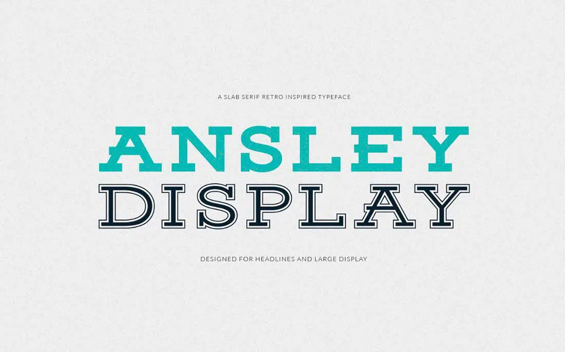 8 Ansley Display