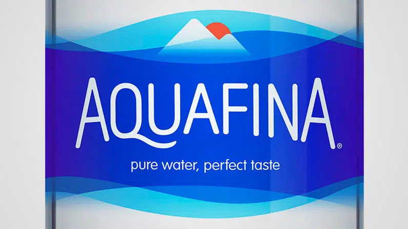Understanding the Importance of Shapes in Logo Design - Aquafina logo