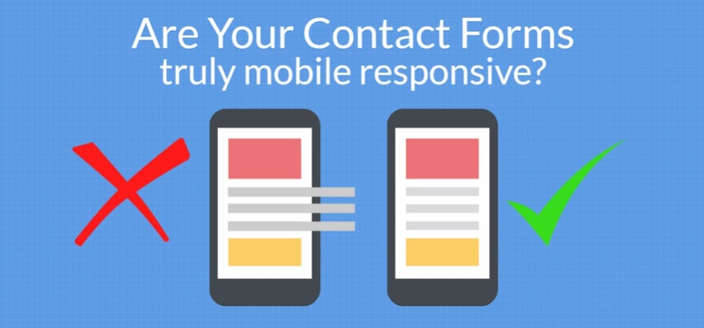 5 Tips for Designing Contact Forms for Mobile Friendly Websites - Header image