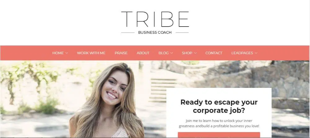 12 Stunning Life Coaches WordPress Themes- Tribe