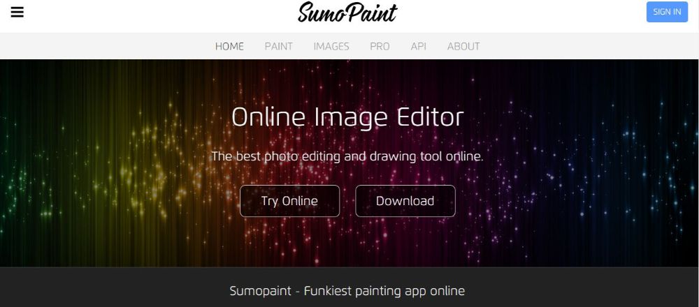 SumoPaint - Alternatives to Adobe's Photoshop