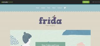 20 Feminine WordPress Themes & Templates- Frida