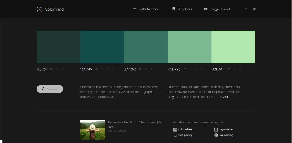 ColorMind - Color Scheme Generators To Use in 2020