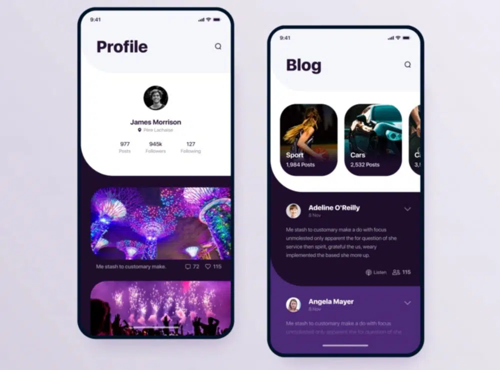 Neon - Branding - App Design Trends 2020