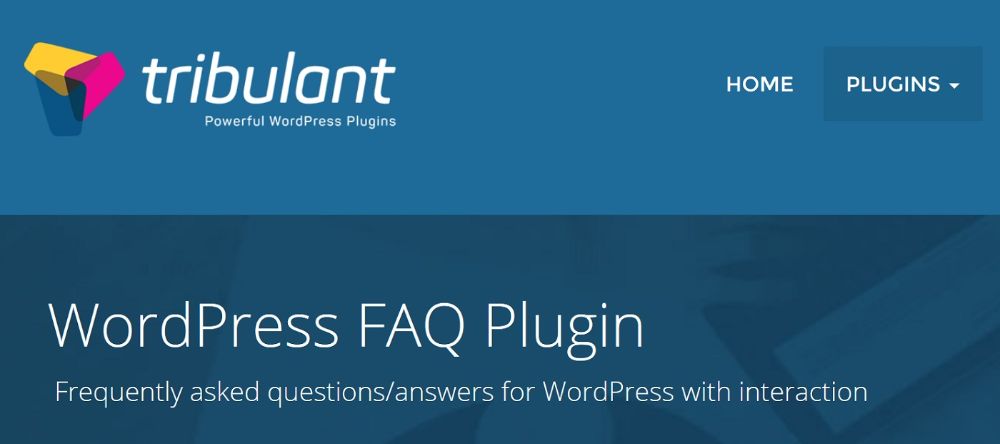 WordPress FAQ Plugins - Tribulent