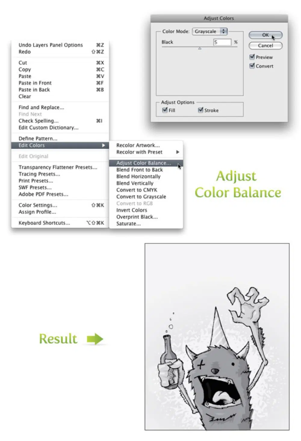 Color Balance Adjustment_Illustrator