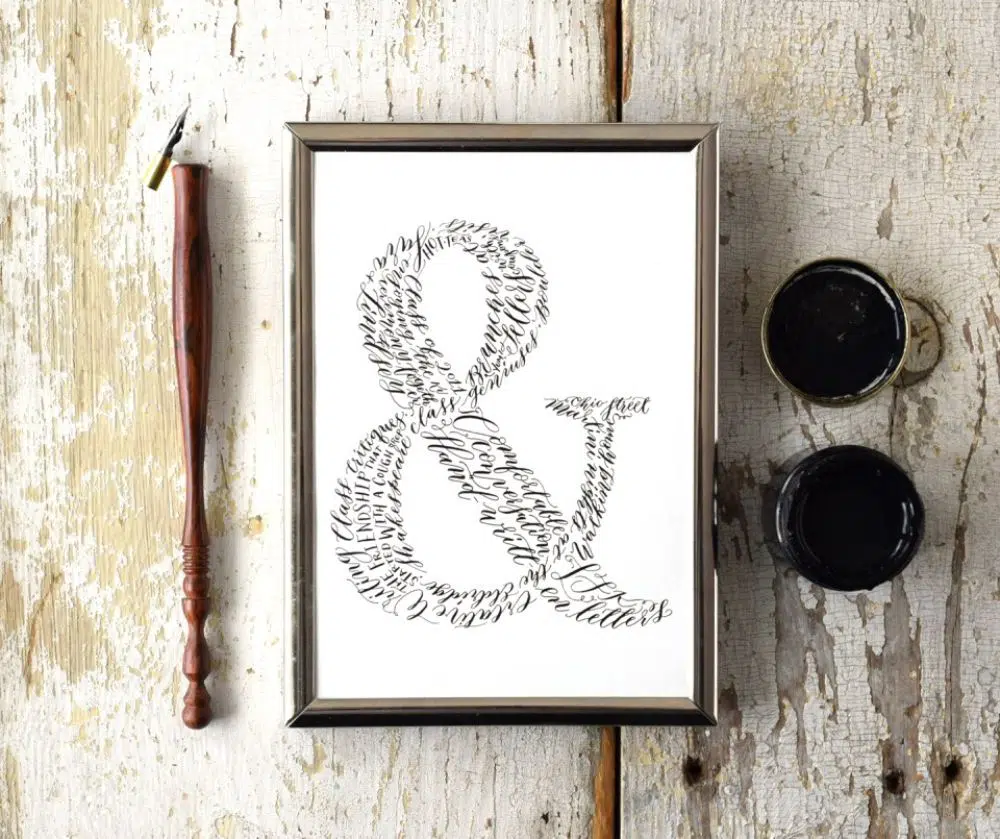 Calligraphy Projects - Personalised Artwork