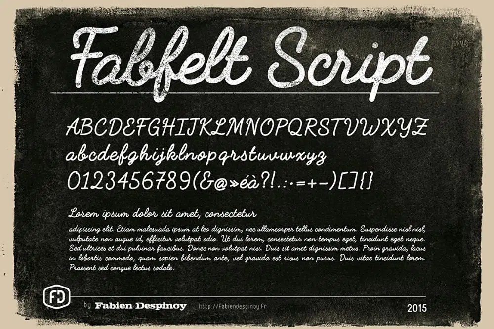 Fabfelt script