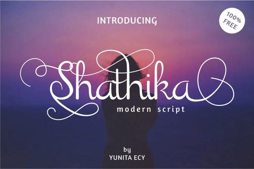 Shathika Modern Script