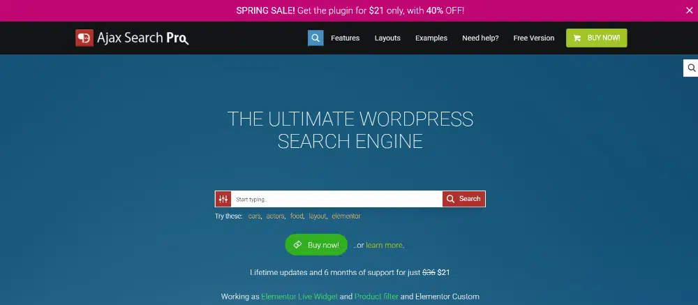 Best Search Engine Plugins for WordPress: Ajax Search Pro 