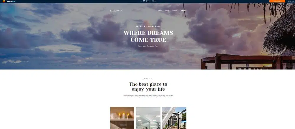 Mobile Friendly Product Landing Pages - Luxurious