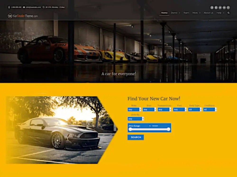 Amazing WordPress Themes for Car Dealers: KarDealer