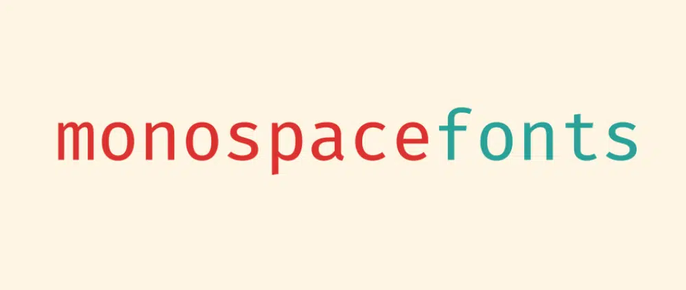 Newest Monospace Fonts that all designers must have