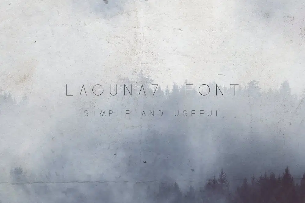 Newest Monospace Fonts that all designers must have: Laguna
