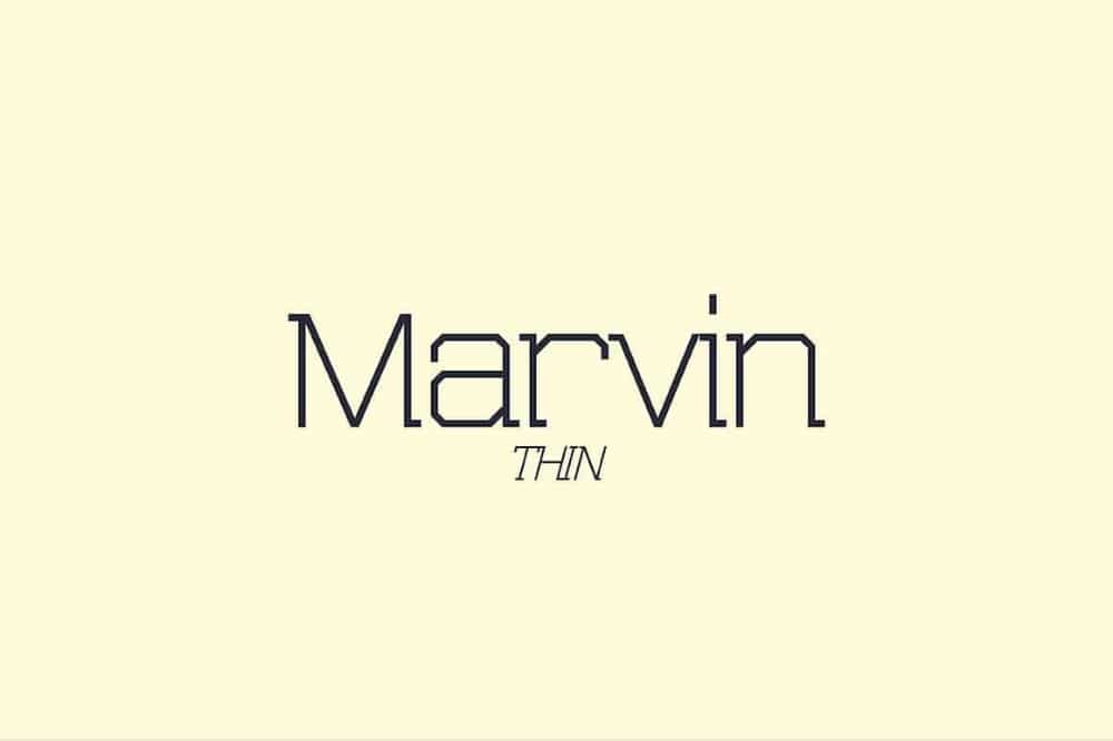 Newest Monospace Fonts that all designers must have: Marvin