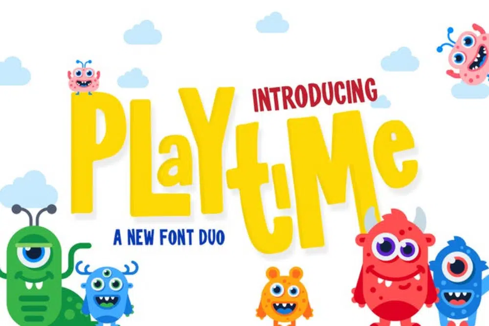 Best Comic fonts for designers: Playtime