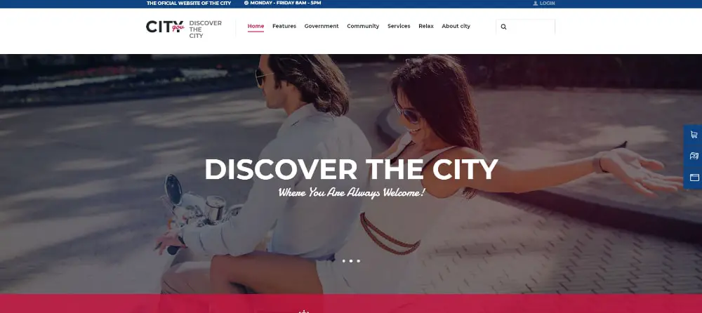 14 WordPress Themes For Government Portals: City Government